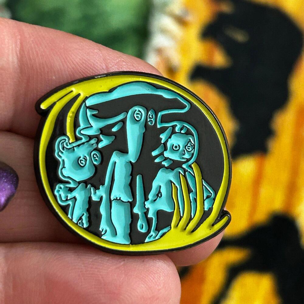Coraline Enamel Pin